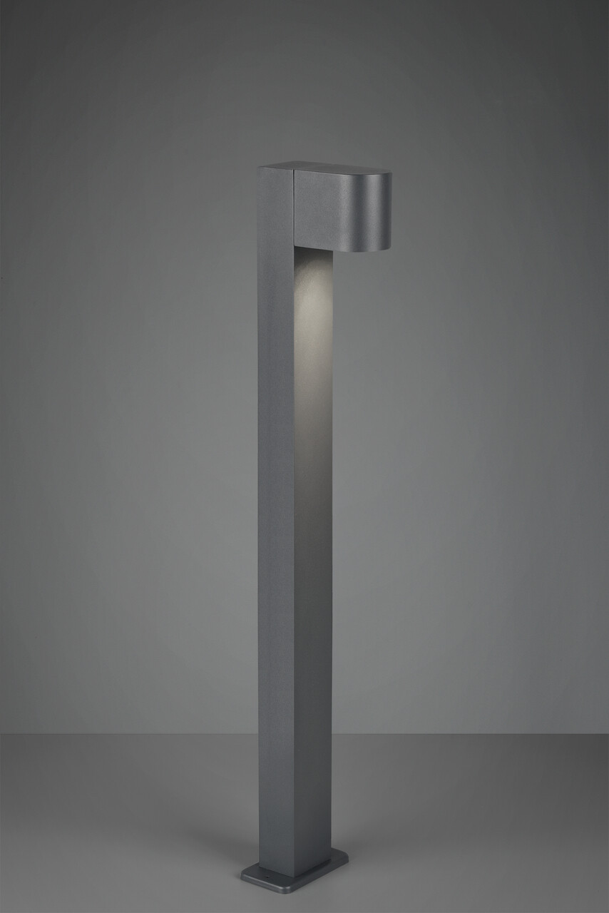 Lampadar de exterior Roya, TRIO, 12x15x100 cm, 20W, 1x GU10, aluminiu, antracit - imagine 6